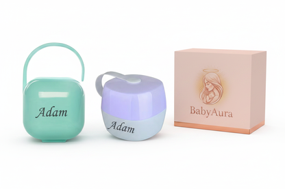 BabyAura Pacifier Holder Cases - Hero Product Shot